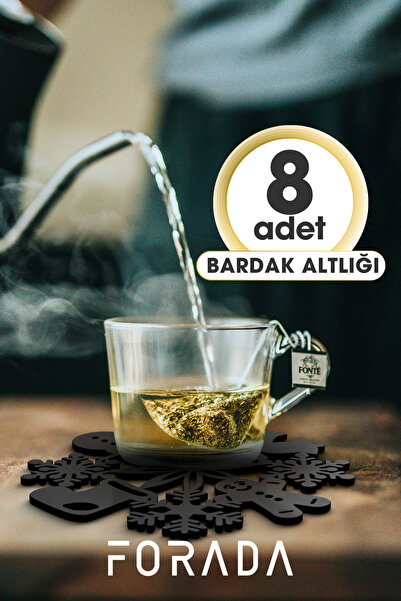 Bardak Altlığı Siyah