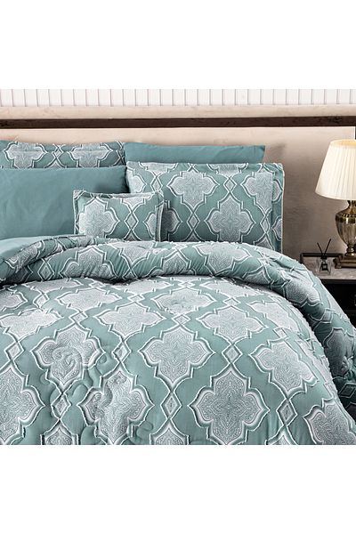 hihome Comforter Set- Bed In A Bag 8 Pieces Set