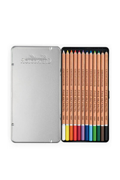 GLANCE Cretacolor Fine Art Pastel Pencil Set of 12 25X35 15 Sheets Technical Drawing Paper 200 Gr