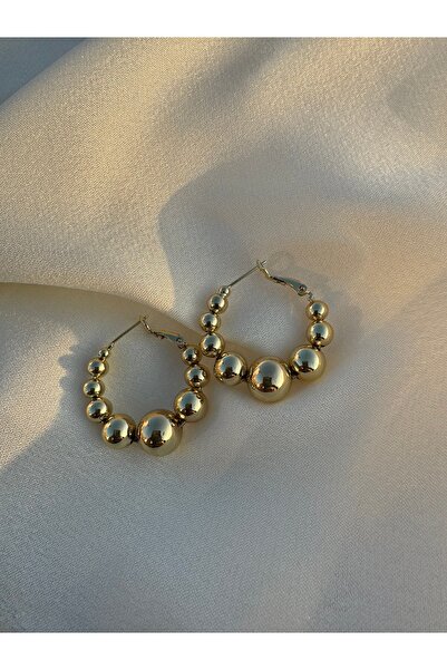 SOFT Çelik Halka Bubble Küpe