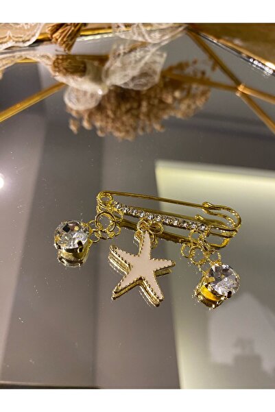 İME TİCARET ÇENGEL İĞNE TAŞLI BROŞ