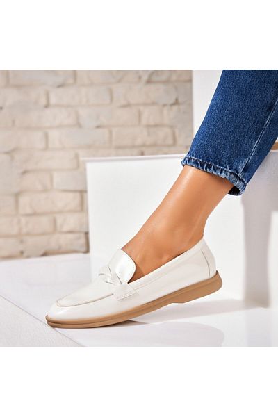 Joana Pantofi dama casual Albi din Piele Ecologica Osmara