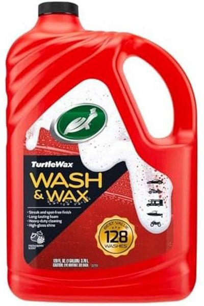 Turtle Wax Car Wash/Wax 1 Gallon - Pack of 4