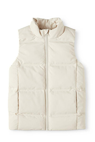 Name it NMFMELLOW LONG PUFFER Bej Kız Çocuk Yelek