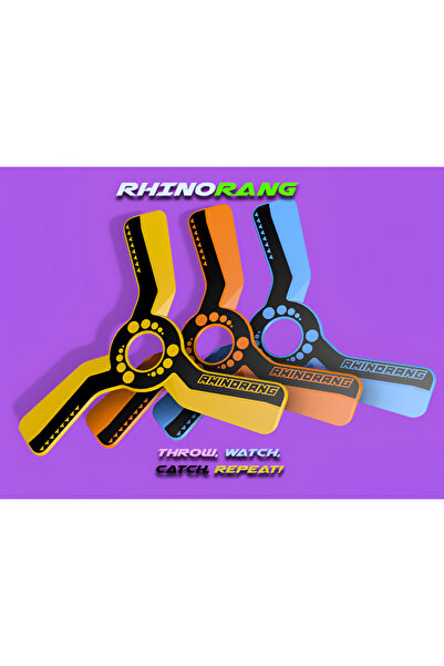 KEMX Boomerang - Bumerang - Dış Mekan Oyunu MAVİ