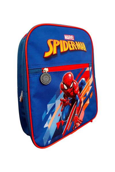 SPIDERMAN Backpack with one main compartment and pocket, 30x8x23 cm, multicolor, Spiderman, Marvel