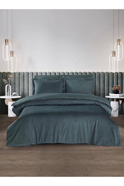 VELVET NEVRESİM TAKIMI MAVİ