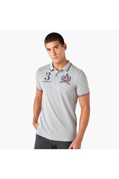 FAV Logo Embroidered Polo T-shirt