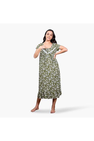 Aadaraya Printed Night Gown