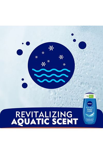 NIVEA Pure Fresh Shower Gel 250 ml