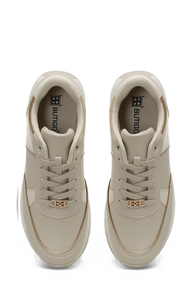 Butigo 24S-013 5Fx Beige Women's Sneaker