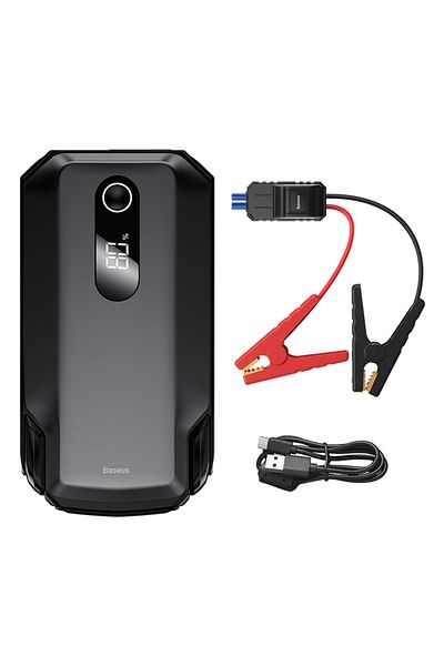 Baseus Baseus Super Energy Max Jump Starter 2000A Peak, 20000mAh, for 8.0L Gas/4.0L Diesel Engines, 12V
