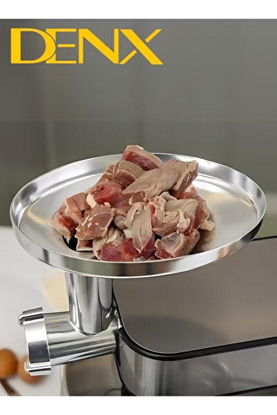 Denx 3-in-1 Electric Mixer, Food Processor And Meat Grinder, 5l Capacity, 1300w