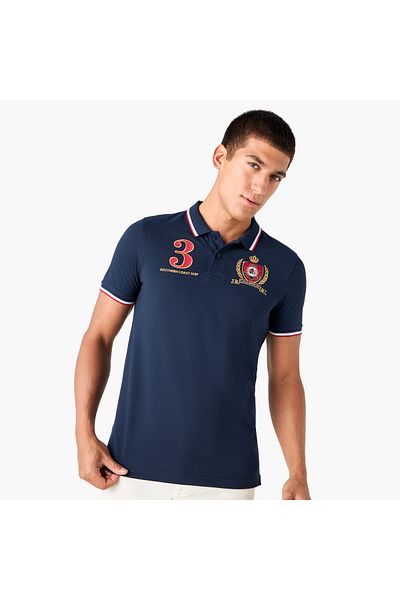 FAV Logo Embroidered Polo T-shirt