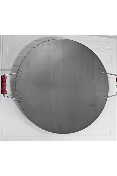 REMONT Kavurma Sacı - Yufka Sacı - Ekmek Sacı Ahşap Saplı 38 cm