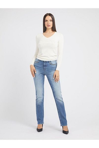 Guess 1981 Blugi drepți pentru femei