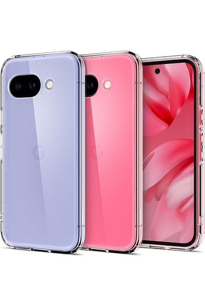 Spigen Ultra Hybrid designed for Google Pixel 9a case cover (2025) - Crystal Clear