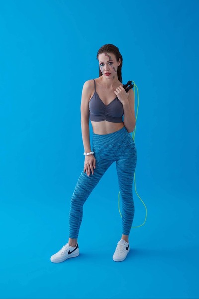 gymhams AYSCO Kegel Coral - Легкі безшовні спортивні лосини, що не скочуються