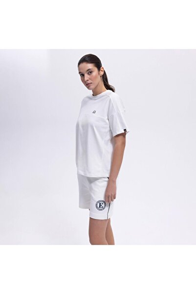 Ellesse Női törtfehér, túlméretezett pamut póló – EF394-OF