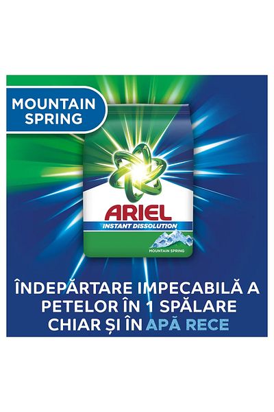 Ariel Mountain Spring Automatic Laundry Detergent, 1.5 Kg, 20 Washes