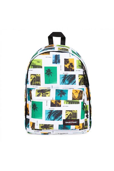 Eastpak Out Of Office City Bay White Medium Backpack with laptop protection
