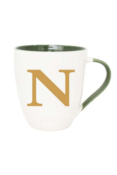Miniso Ceramic Mug with Letter N - 500 ml