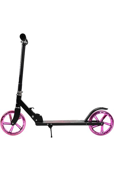 ACTION ONE Trotineta Pliabila Flow cu cric, roti 200 mm lila, negru
