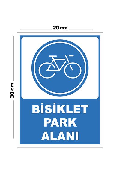 Lucena Metal Bike Parking 20cm X 30cm A4 Size Warning Sign Directional Sign