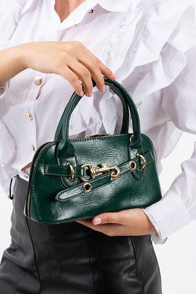 Reddington Women's Belt with Details - Faux Leather - Hand and Crossbody Bag