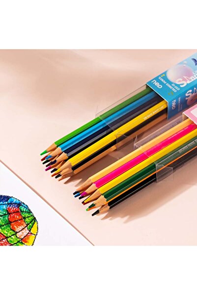 Deli قلم رصاص ملون ASST. EC117-12