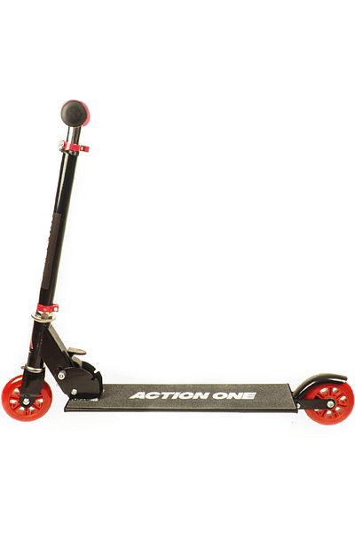 ACTION ONE Trotineta pliabila Warrior, negru