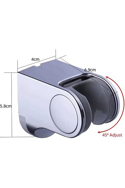 Choice B ABS Adjustable Handheld Shower Holder Bracket Wall Mount Faucet Sprinkler Fixation Base Spray Hea.