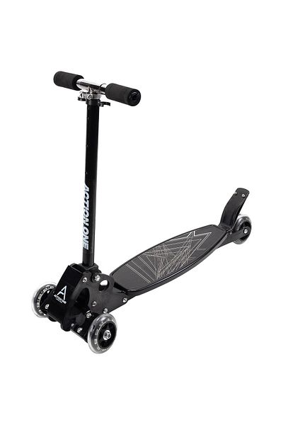 ACTION ONE Trotineta pliabila cu 4 roti Rookie, negru