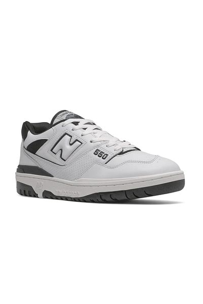 New Balance Λευκά και μαύρα παπούτσια unisex bb550ha1 New Balance
