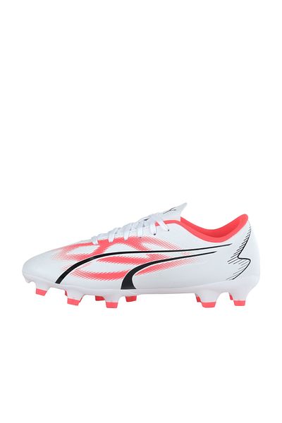 Puma Ανδρικά μποτάκια ποδοσφαίρου Ultra Play Fg/ag White-Black-f 10742301
