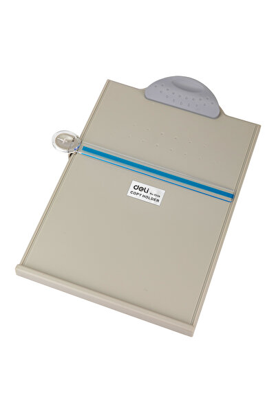 Deli حافظة رمادية فاتحة E9258