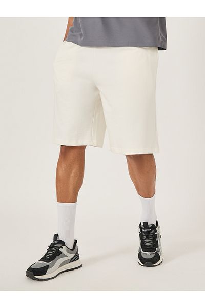 Styli Oversized Solid Shorts with Drawstring