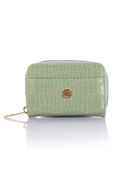 Getcho Olem Crocodile Women's Zippered Wallet with Coin Compartment