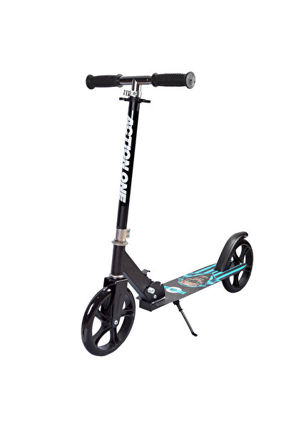 ACTION ONE Trotineta pliabila Skull Rider, neagra