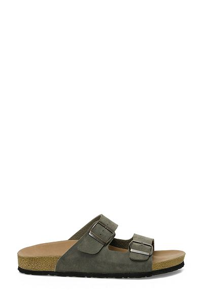 Kinetix Aten 5Fx Khaki Men's Slippers