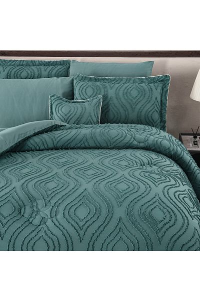 hihome Comforter Set- Bed in a Bag 8 Pieces set