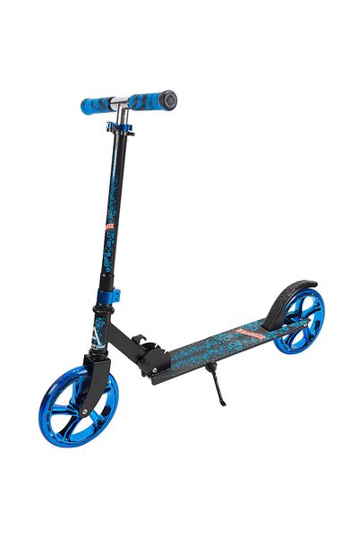 ACTION ONE Trotineta Pliabila Electric Blue, cu cric, roti 200 mm