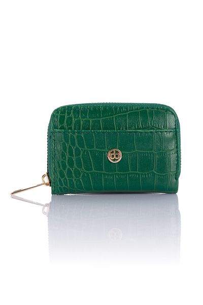 Getcho Olem Crocodile Women's Zippered Wallet with Coin Compartment