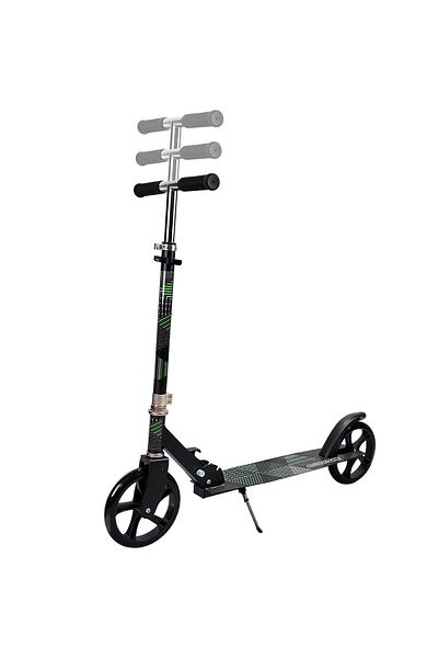ACTION ONE Trotineta pliabila XXL, negru mat