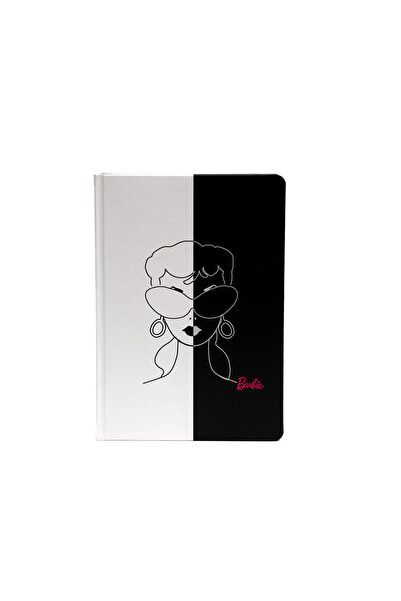 Barbie Siyah-Beyaz Noktalı Butik Ajanda
