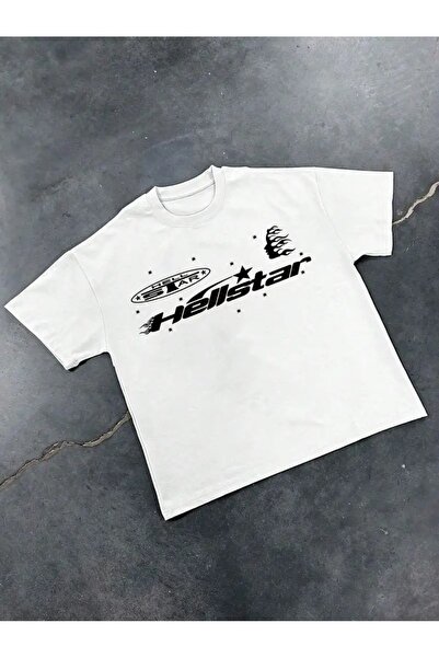 LAND MODA Tricou confortabil din tricot cu mânecă scurtă, imprimat - Alb, cu ...