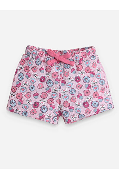 Victor and Jane By Styli Graphic Print T-Shirt and All-Over Printed Shorts Set