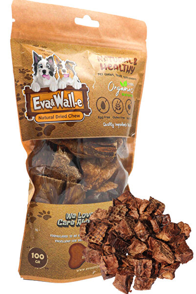 Eva & Wall-e %100 Doğal Kurutulmuş Dana Ciğer Köpek Ödül Çiğnemeliği – Yavru & Yetişkin Köpekler İçin