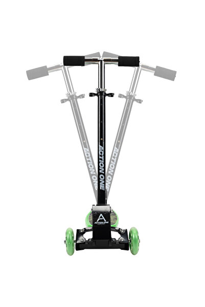 ACTION ONE Rookie 4-wheel folding scooter, green