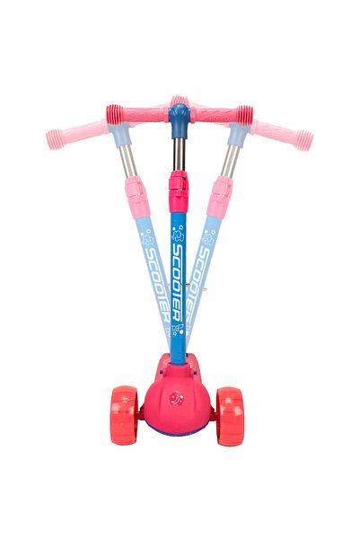 ACTION ONE Prime scooter with lights and music, pink